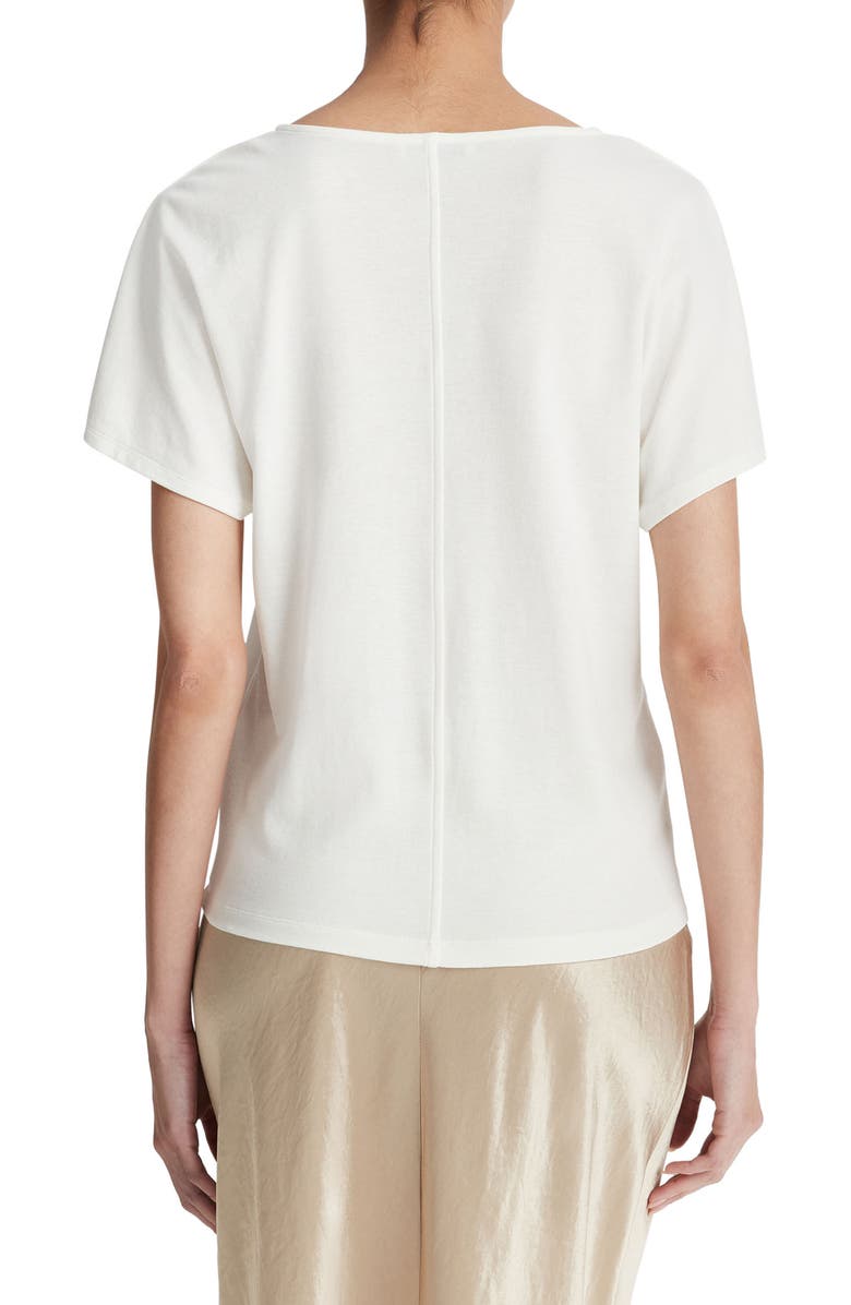 Vince Flutter Sleeve V-Neck Top, Alternate, color, 