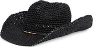 Vince Camuto Bead Trim Cowgirl Hat