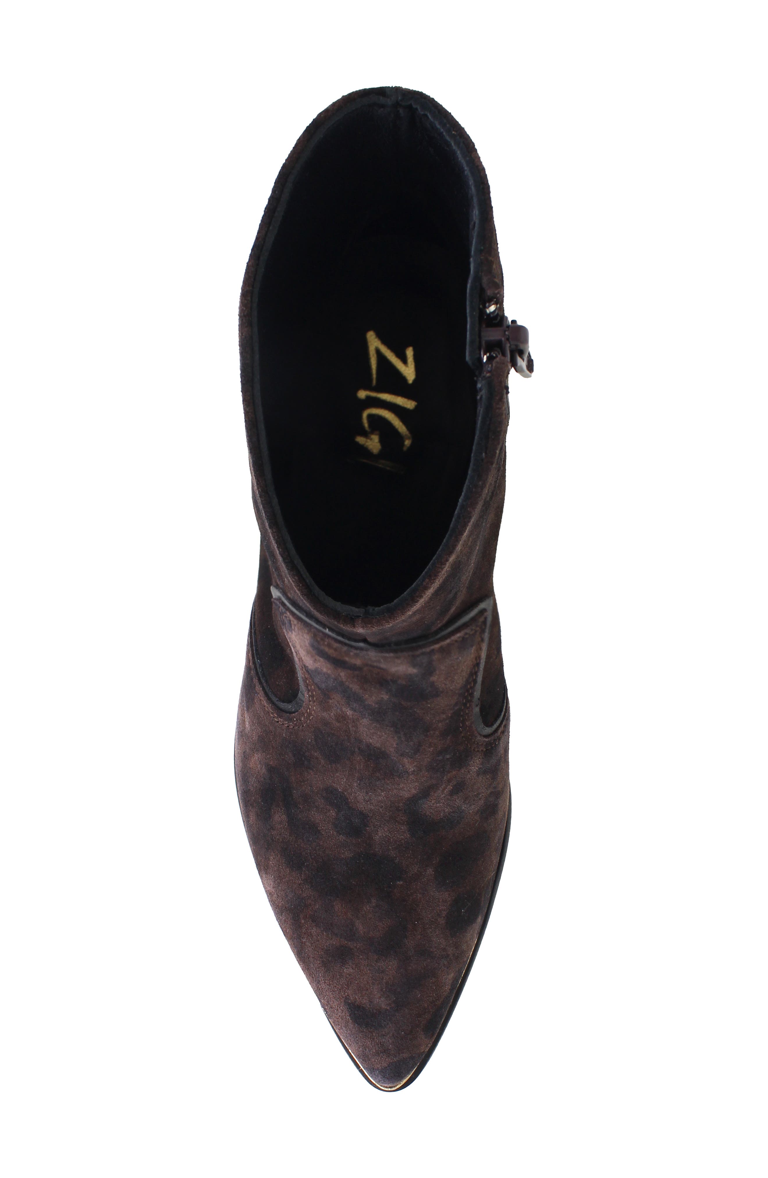 Gretchen Western Boot, Alternate, color, BROWN LEATHER