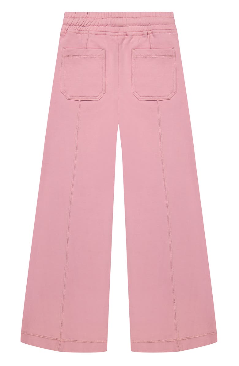 DL1961 Lily Pull-On Wide Leg Pants, Alternate, color, Pink Rose