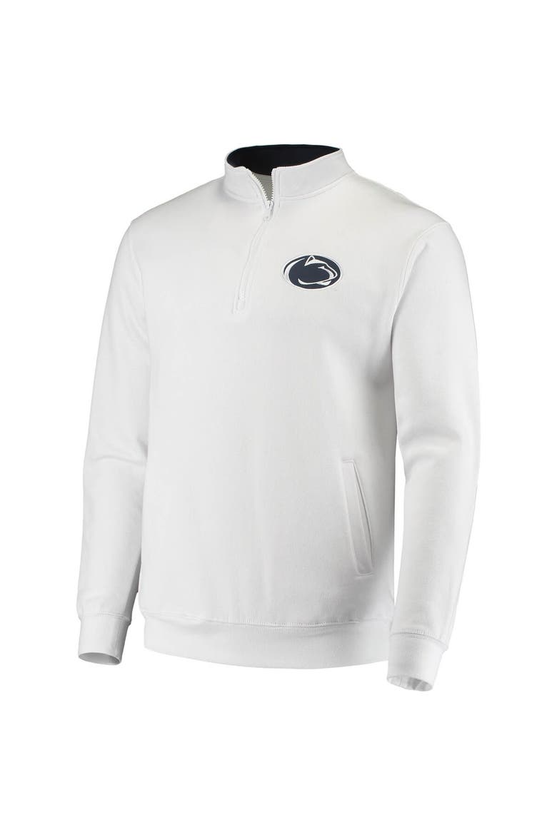 Men's Colosseum White Penn State Nittany Lions Tortugas Logo Quarter-Zip Jacket, Alternate, color, White
