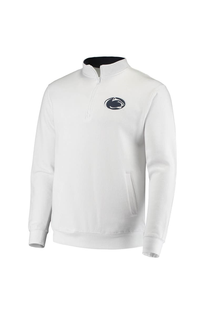 COLOSSEUM Men's Colosseum White Penn State Nittany Lions Tortugas Logo Quarter-Zip Jacket, Alternate, color, White