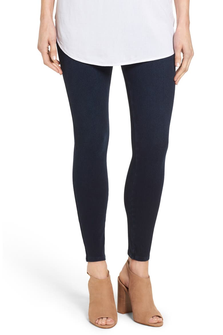 'Jean-ish' Leggings, Main, color, TWILIGHT RINSE
