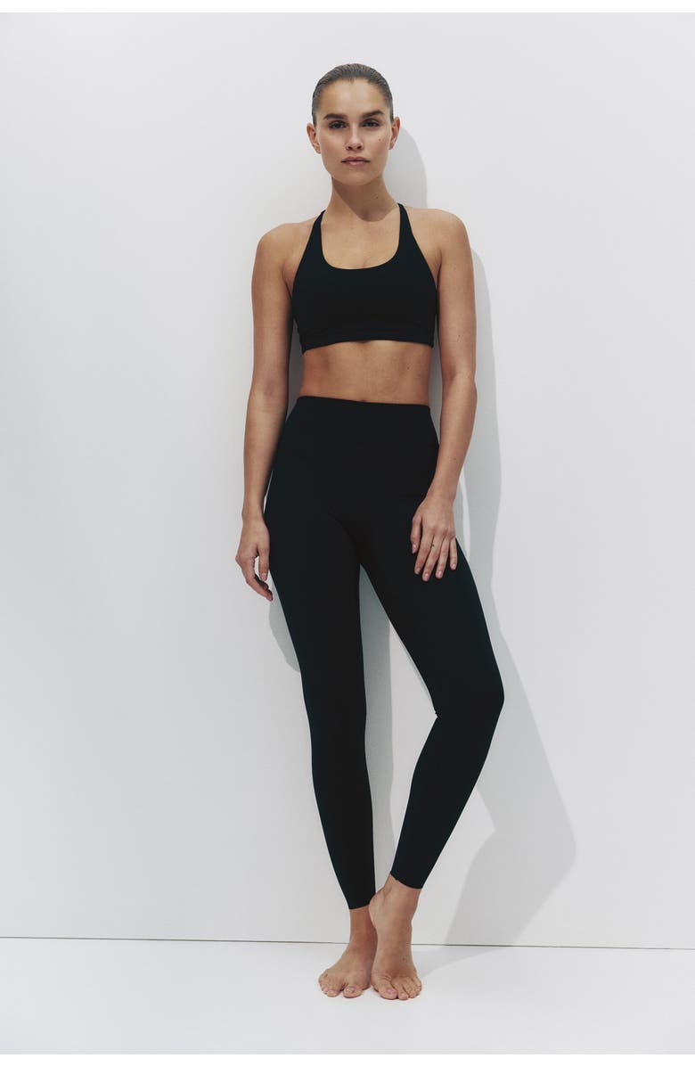 H&M Sculptmove Leggings, Alternate, color, Black