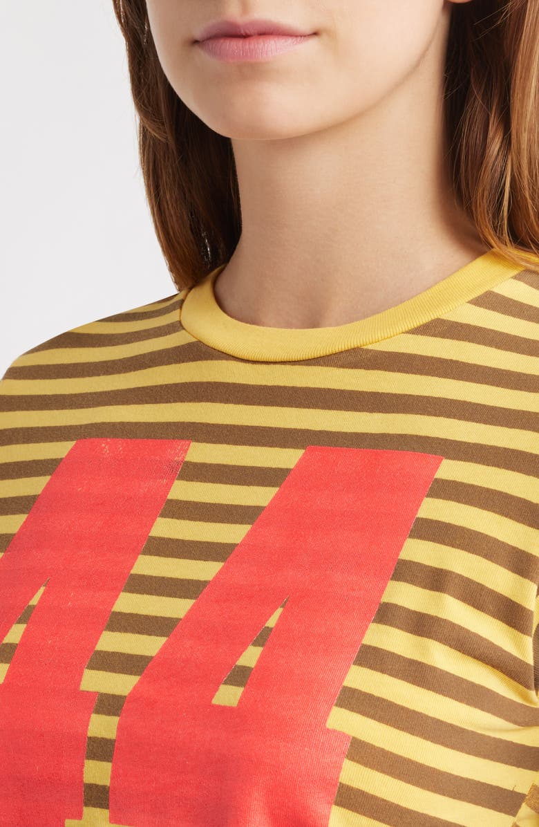 Daydreamer 44 Stripe Crop Graphic T-Shirt, Alternate, color, 