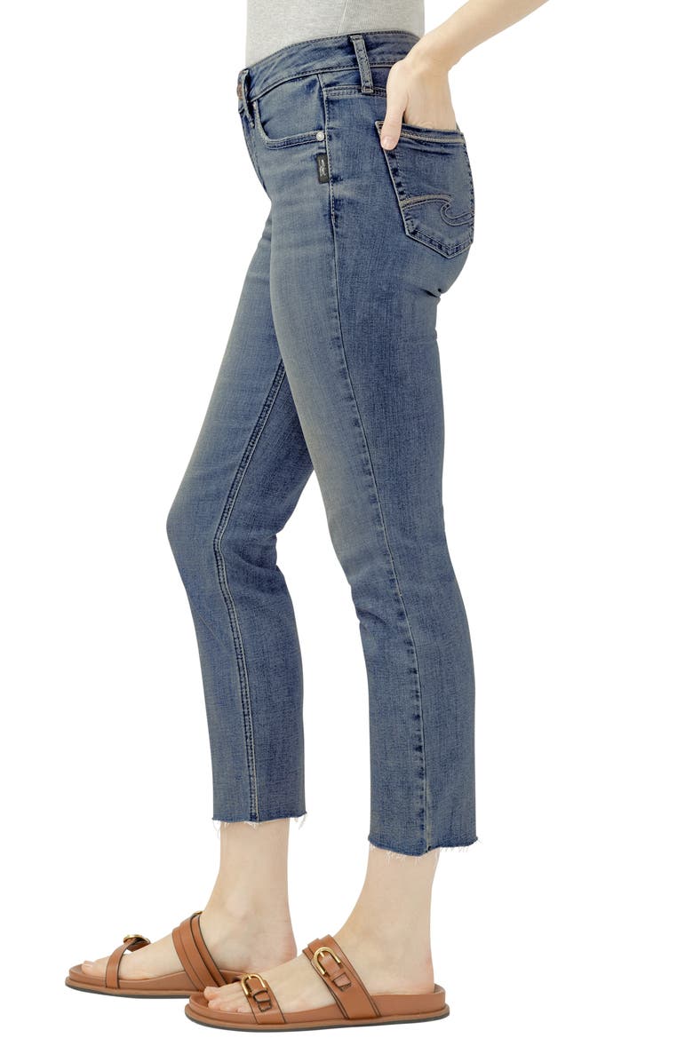 Silver Jeans Co. Suki Crop Skinny Jeans, Alternate, color, Orlando