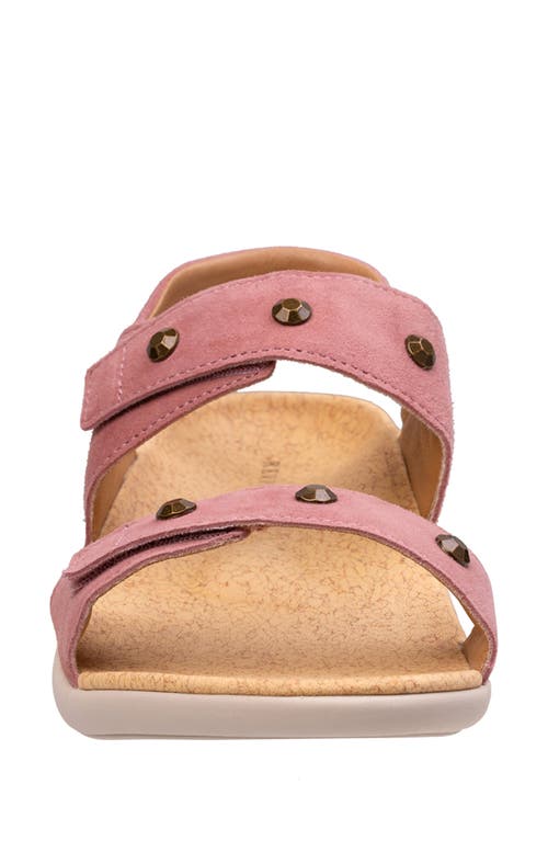 Revitalign Terra Slingback Sandal In Rose Tan