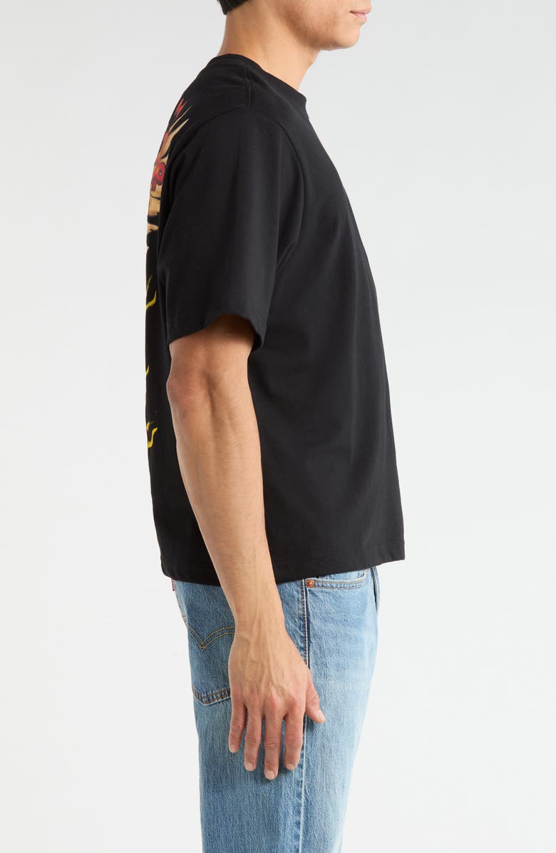 Von Dutch Oversize Graphic T-Shirt, Alternate, color, Jet Black