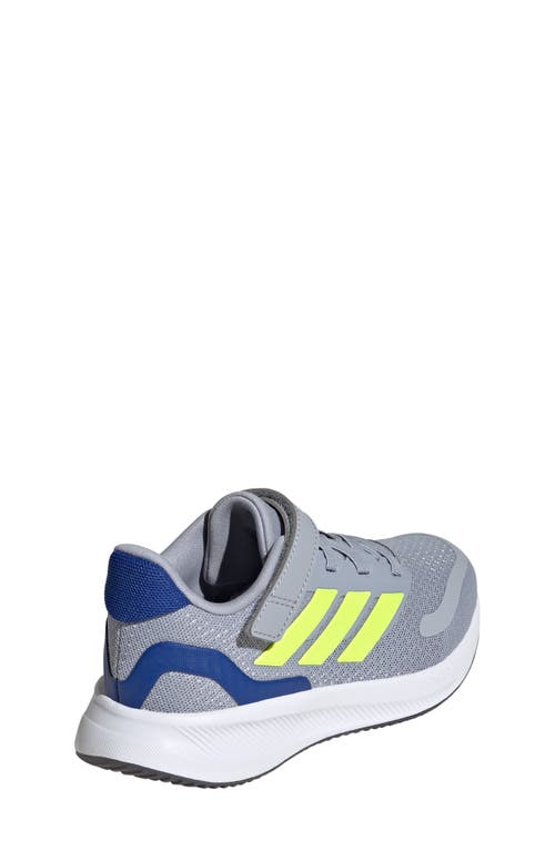 Adidas Originals Adidas Kids' Runfalcon 5 Sneaker In Silver/lemon/royal Blue