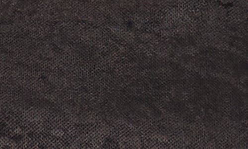 Vince Camuto Animal Print Jacquard Chenille Mesh Mock Neck Top In Black