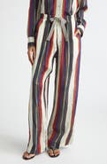 Christopher John Rogers Morris Stripe Crinkled Pants