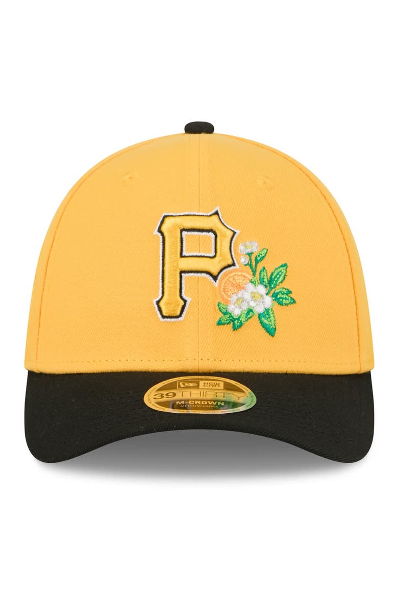 Men's New Era  Gold/Black Pittsburgh Pirates 2026 Spring Training M-Crown 39THIRTY Flex Hat, Alternate, color, Gold