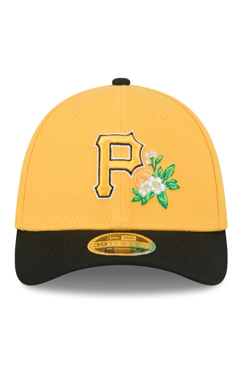 New Era Men's New Era  Gold/Black Pittsburgh Pirates 2026 Spring Training M-Crown 39THIRTY Flex Hat, Alternate, color, Gold