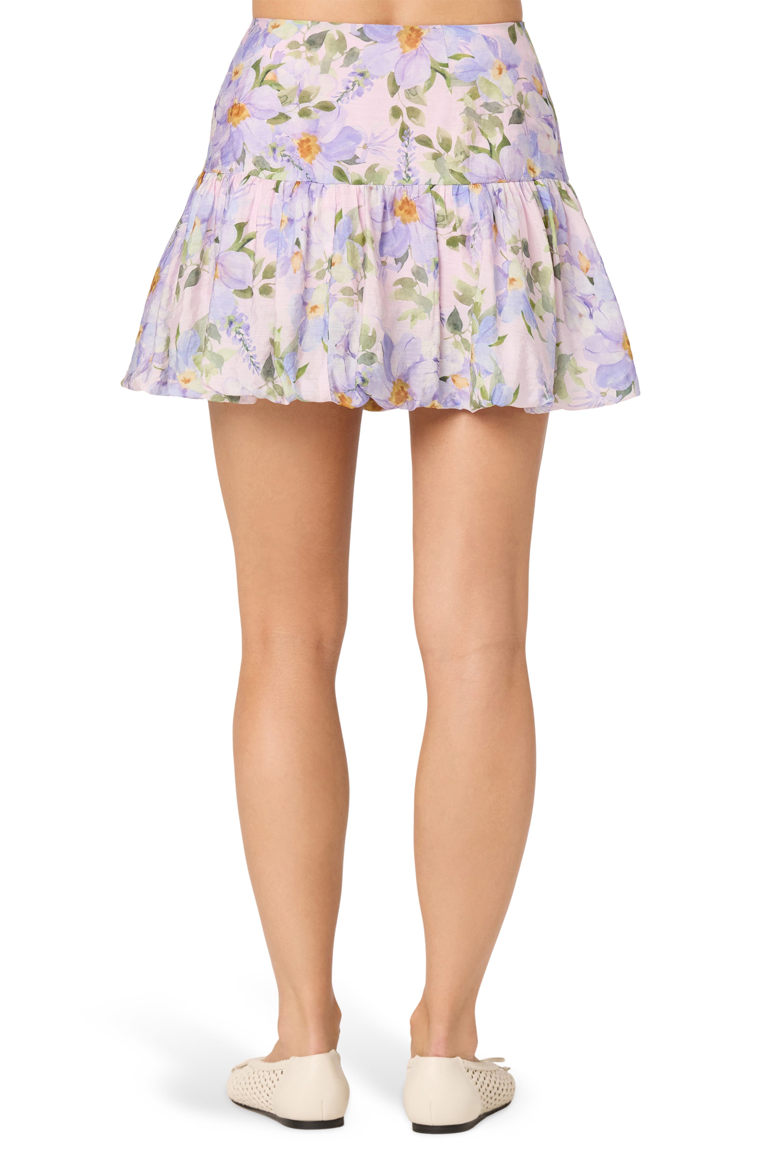 Alea Bubble Hem Miniskirt (Women) | Nordstromrack