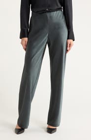 Vince Fluid High Waist Straight Leg Pants