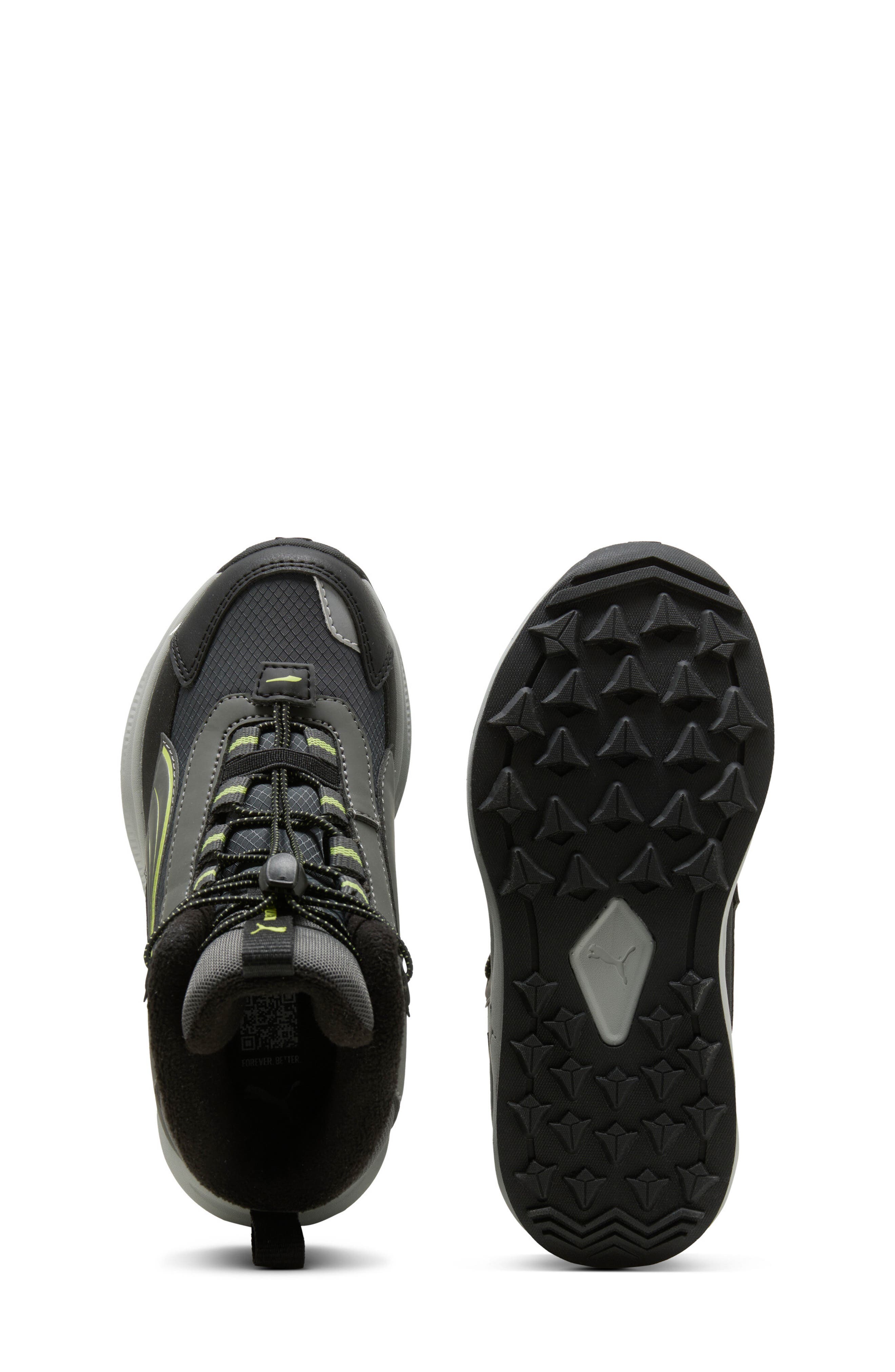 Kids' Evolve 2.0 Boot, Alternate, color, SHADOW GRAY/ SUNNY LIME/ BLACK