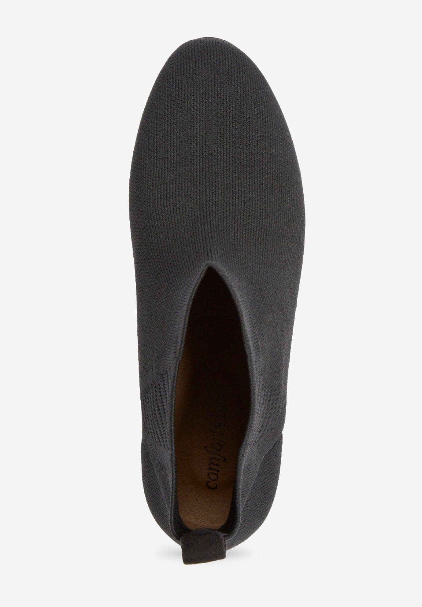 Comfortview The Aspyn Bootie, Alternate, color, Black
