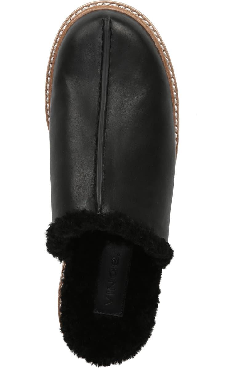 Vince Adler Genuine Shearling Lined Platform Mule, Alternate, color,