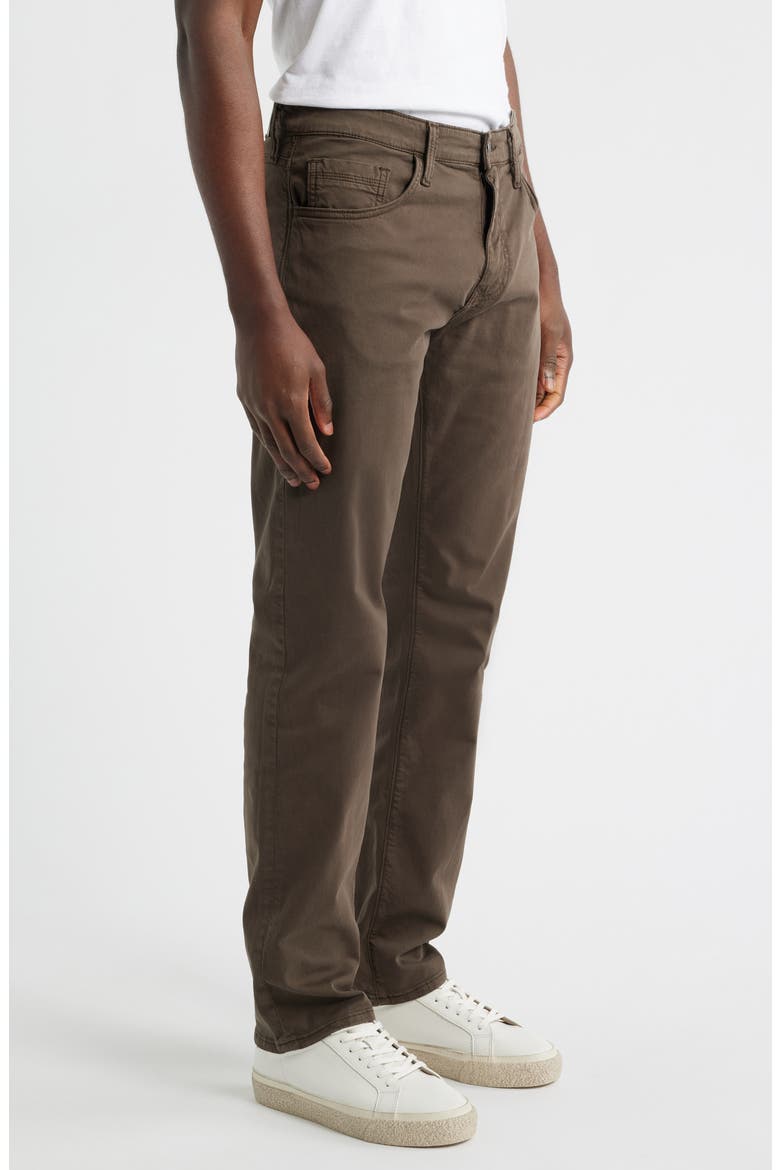 Zach Straight Leg Twill Pants, Alternate, color, OAK TWILL