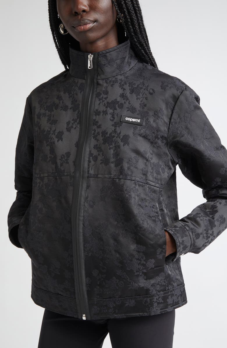 Coperni Floral Jacquard Jacket, Alternate, color, 