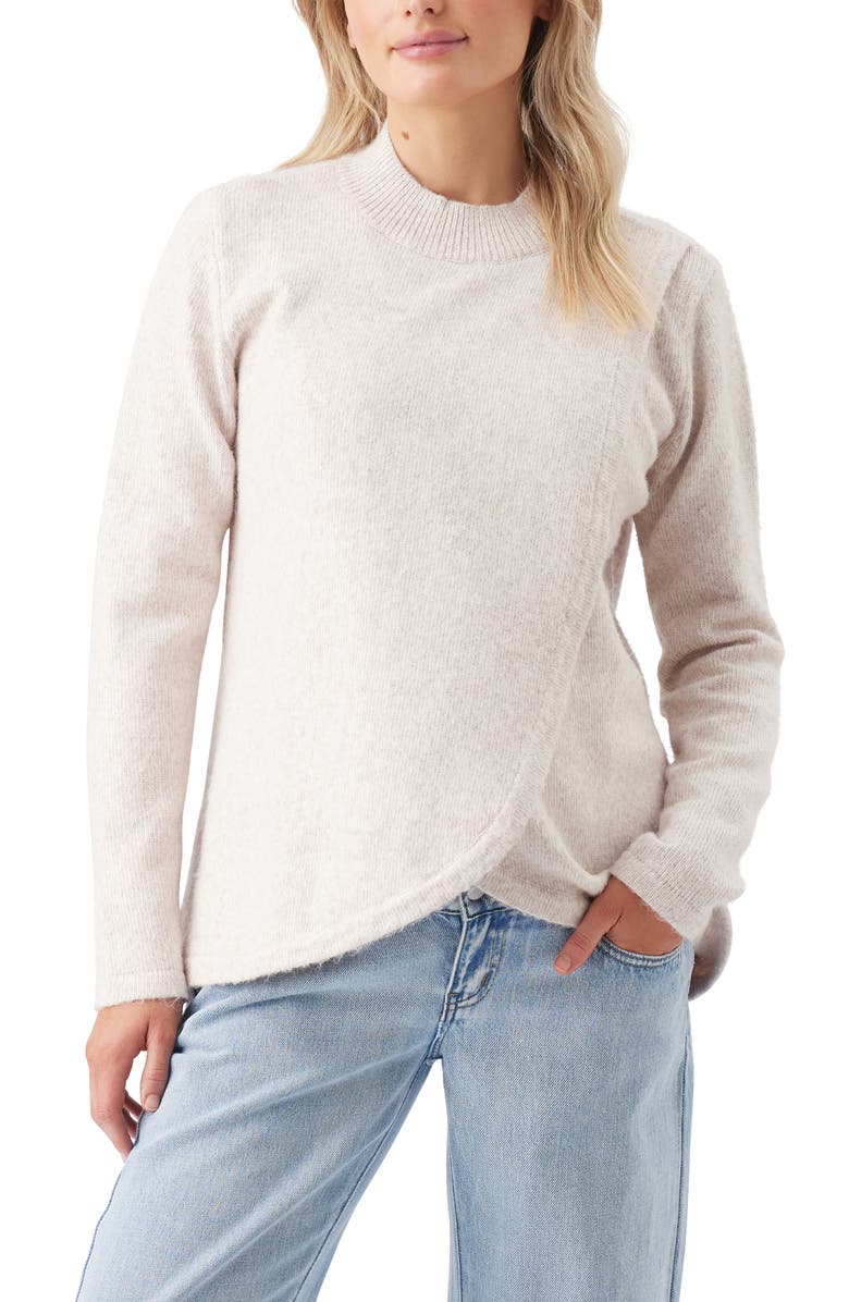 Ripe Maternity Addison Nursing Knit, Main, color, Mink