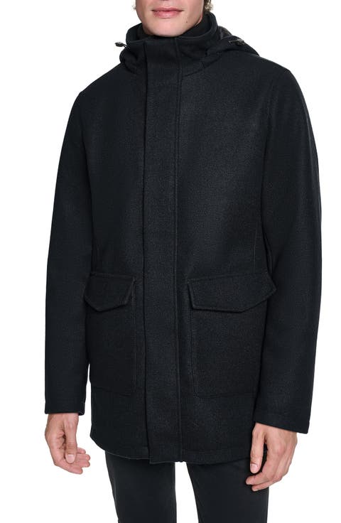 Stadium Coat with Patch Pockets