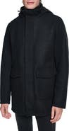 KARL LAGERFELD Stadium Coat with Patch Pockets