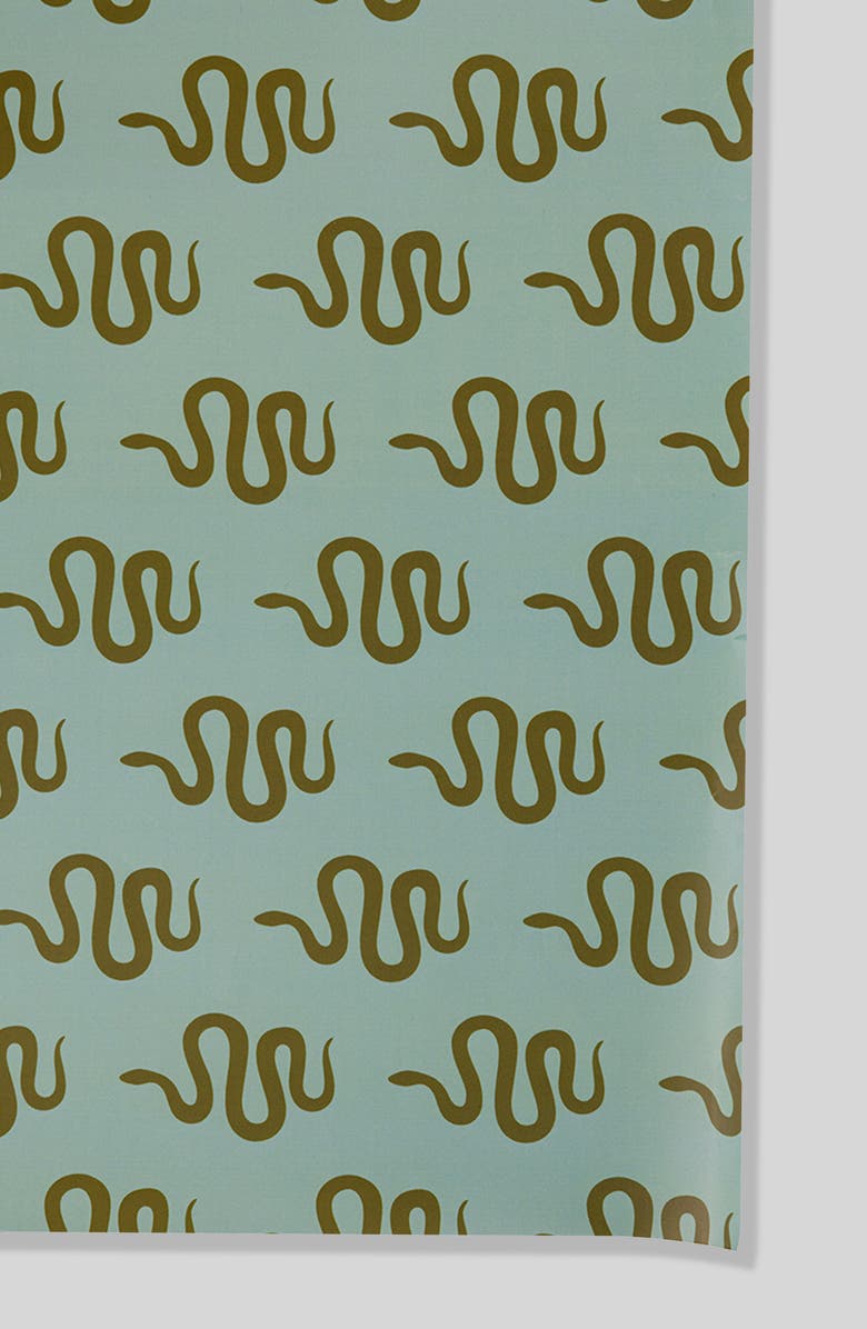 Furbish Wrapping Paper Sheets - Serene Snake, Main, color, Sage