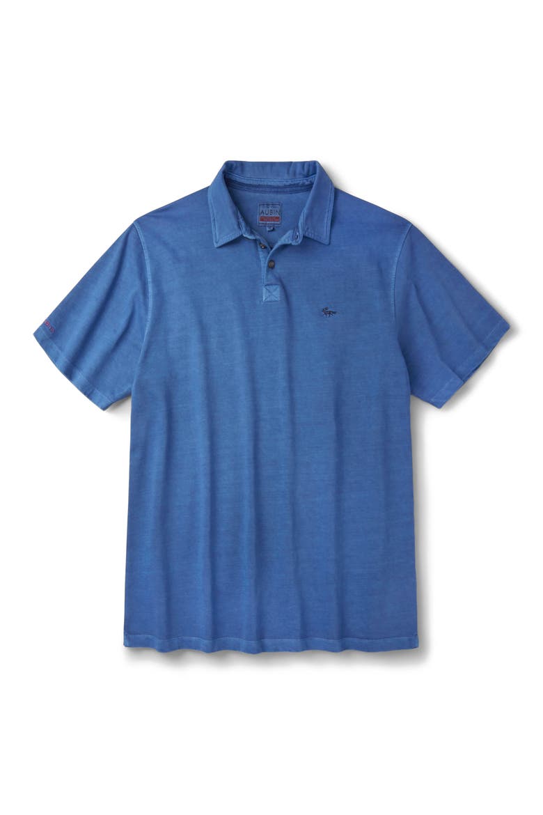 Arkwright Heavyweight Jersey Polo, Alternate, color, Cobalt