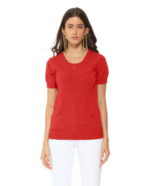 Pure Cashmere Featherlight Knit Tee