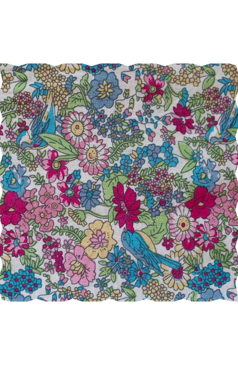 Beet World Amy dress with Lace trim, Alternate, color, Dark Pink