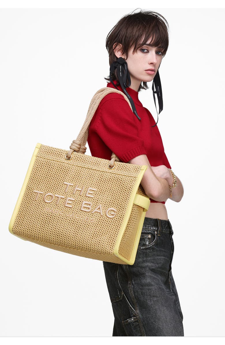 Marc Jacobs THE LARGE TOTE, Alternate, color, Natural