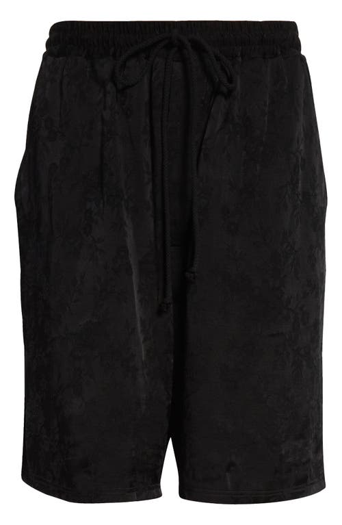 SONG FOR THE MUTE SONG FOR THE MUTE RAW HEM ELASTIC WAIST SHORTS