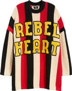 Dressed in Lala Rebel Heart Oversize Sweater