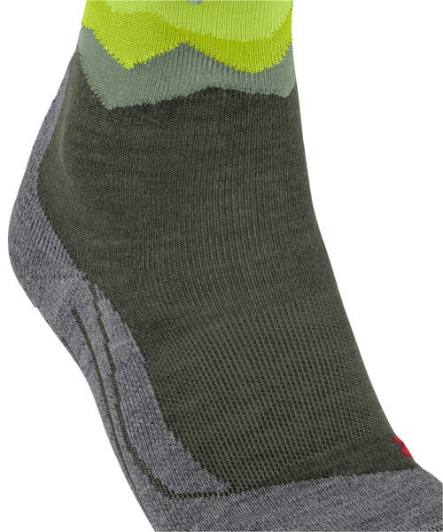 Falke Tk2 Explore Crest Hiking Socks In Green