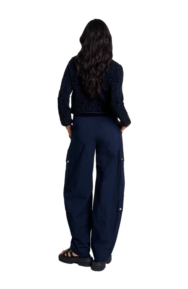 maje Velvet knit cardigan, Alternate, color,