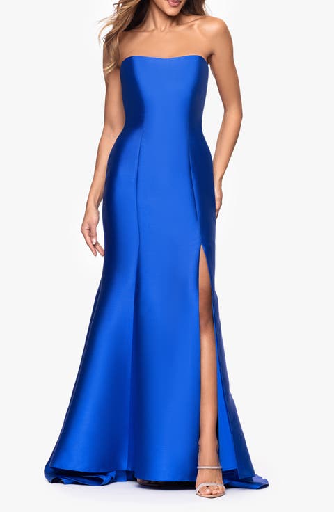 Strapless Mikado Mermaid Gown