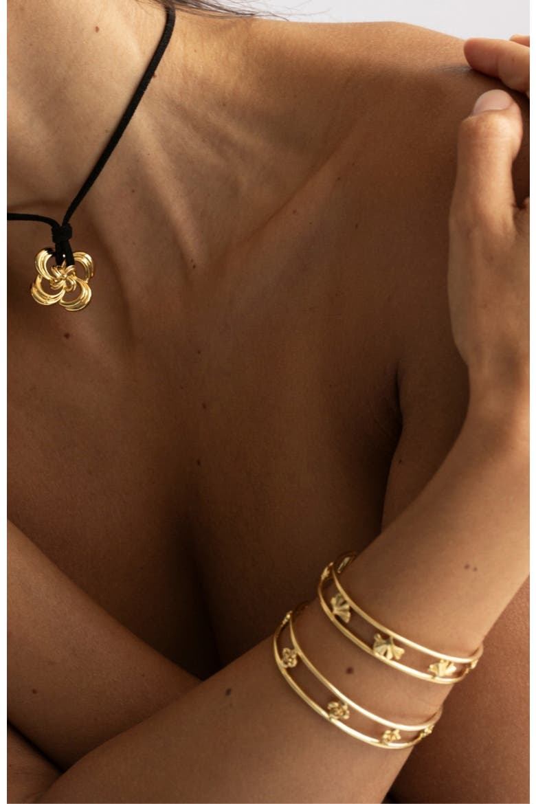 Clara Bracelet, Alternate, color, Yellow Gold