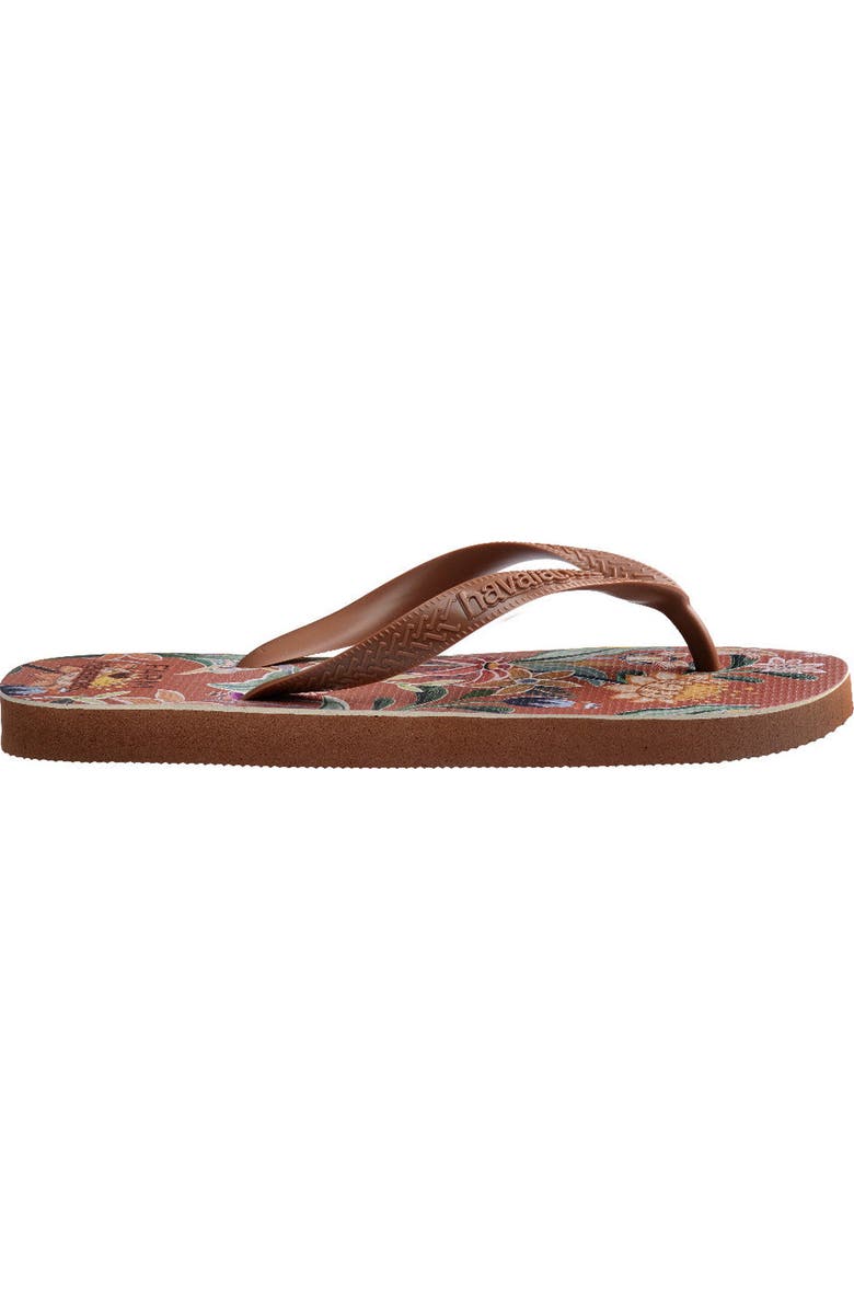 Havaianas x FARM Rio Delicate Flowers Flip Flop, Alternate, color,