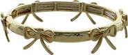 OLIVIA WELLES Ribbon Stretch Bracelet