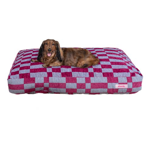 MabelDesigner Modern Ultra Soft Reversible Plush Rectangular Pet Bed with Washable Cover