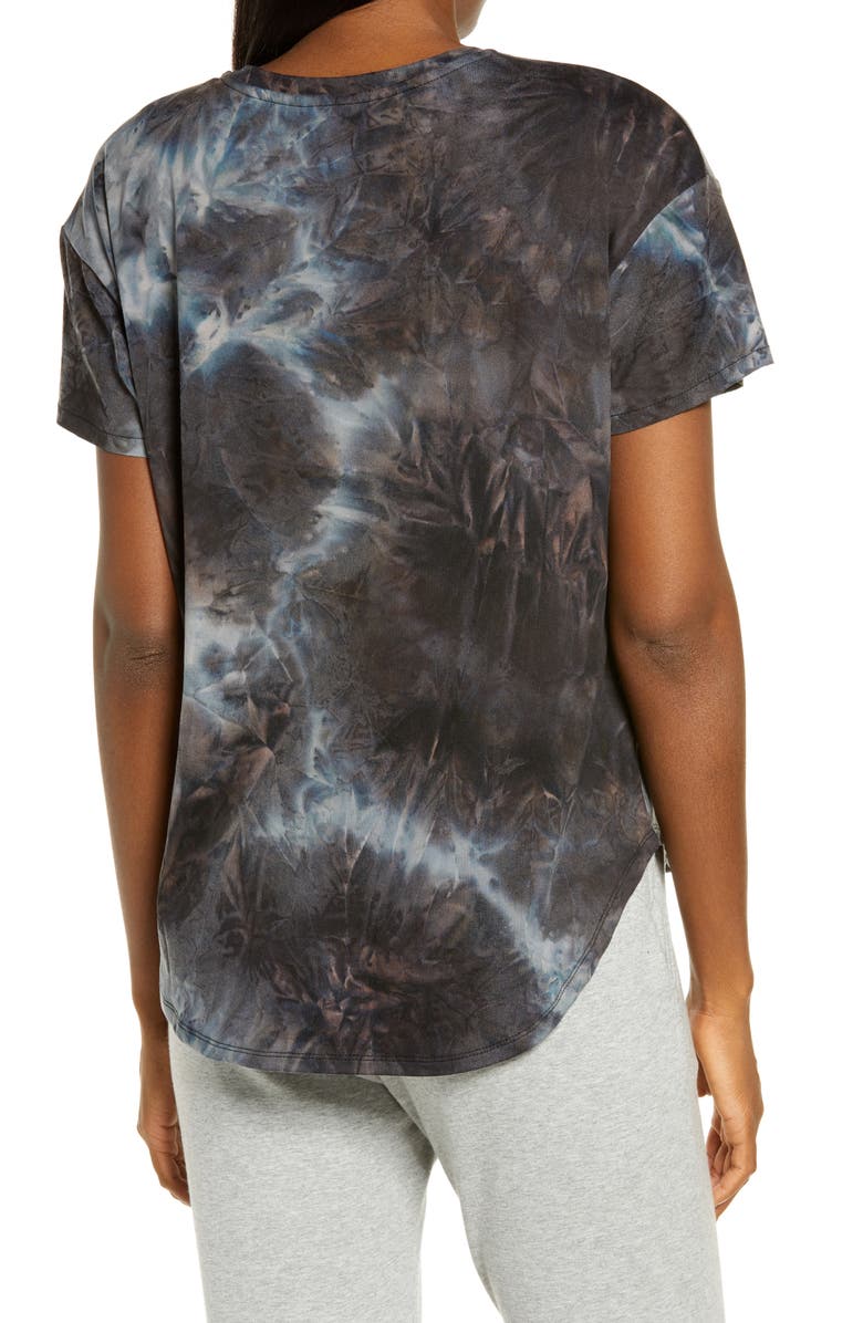 Zella Washed Tie Dye Studio T-Shirt, Alternate, color,