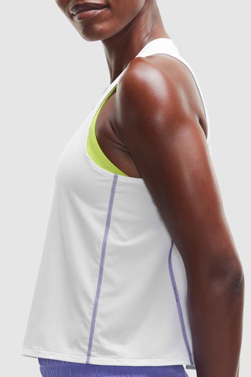 Peloton Distance Run Tank In White