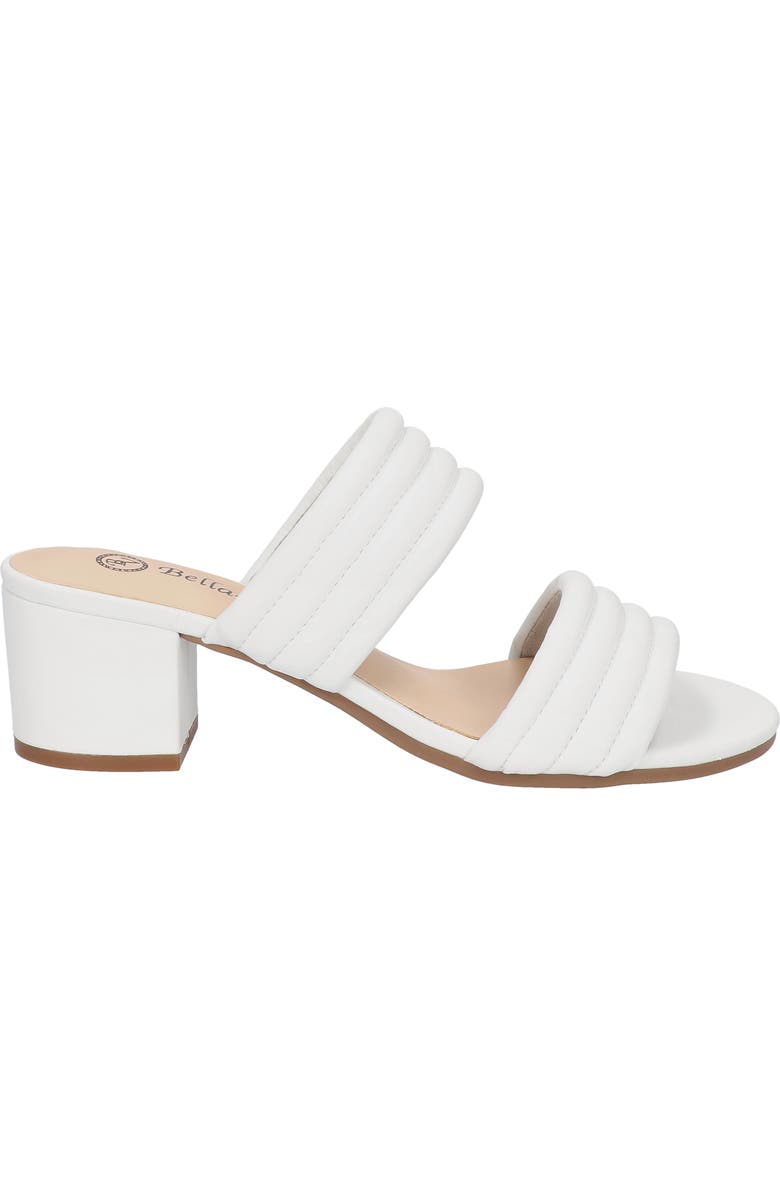 Bella Vita Georgette Slide Sandal, Alternate, color, White