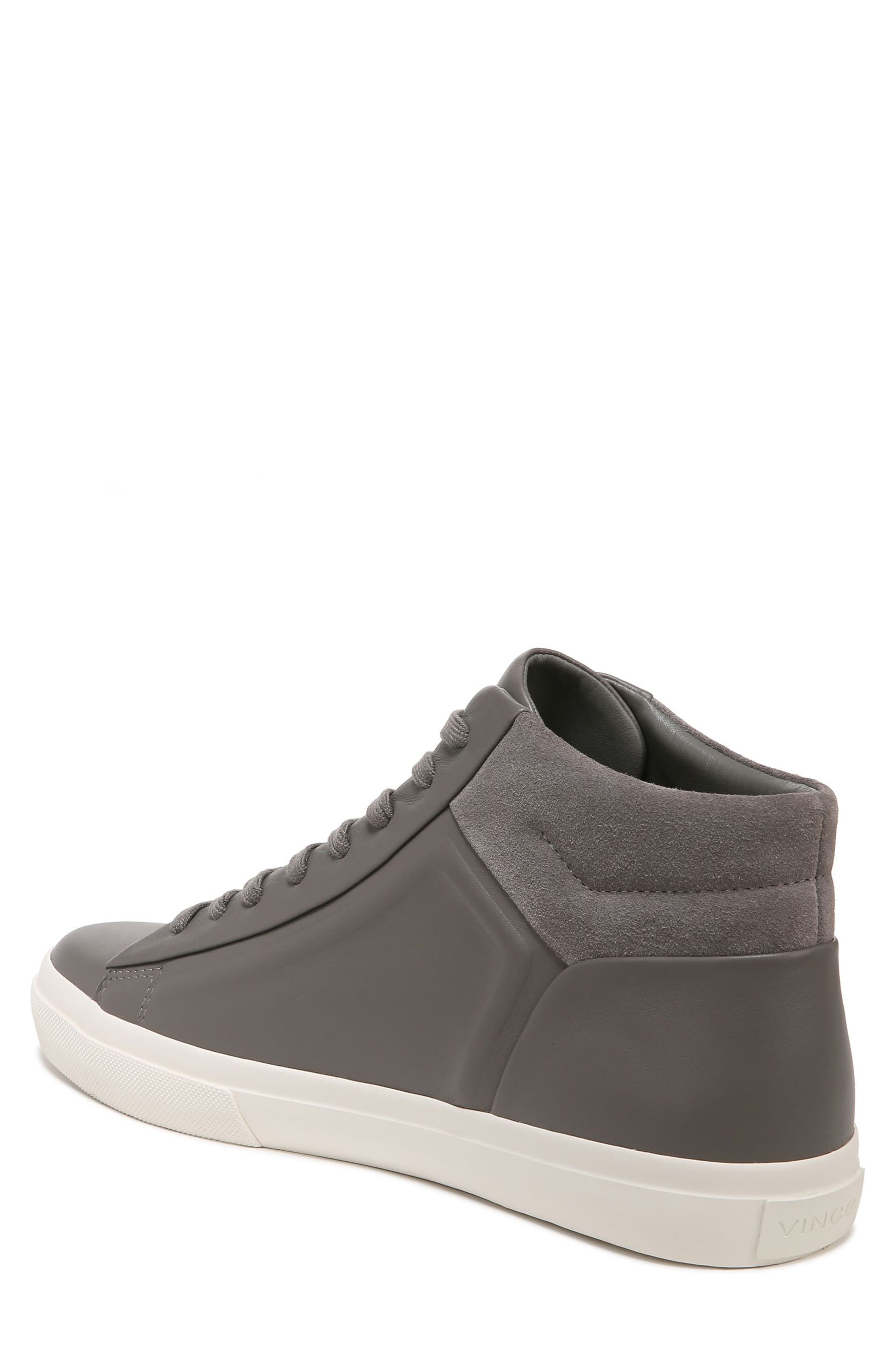 Fynn High Top Sneaker, Alternate, color, SMOKE GREY