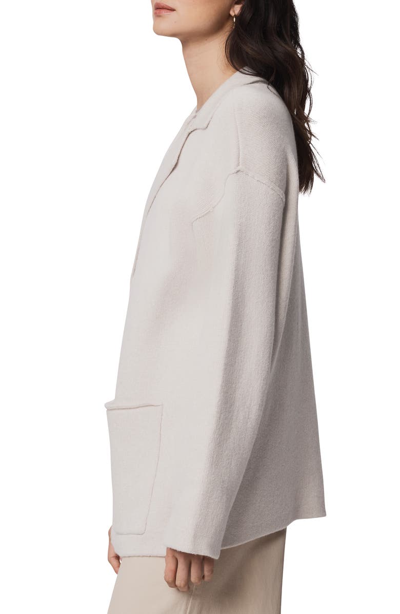 Splendid Faith Notch Lapel Cardigan, Alternate, color, Pale Oak Heather