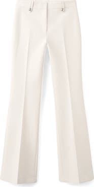 MANGO Pleat Front Wide Leg Pants