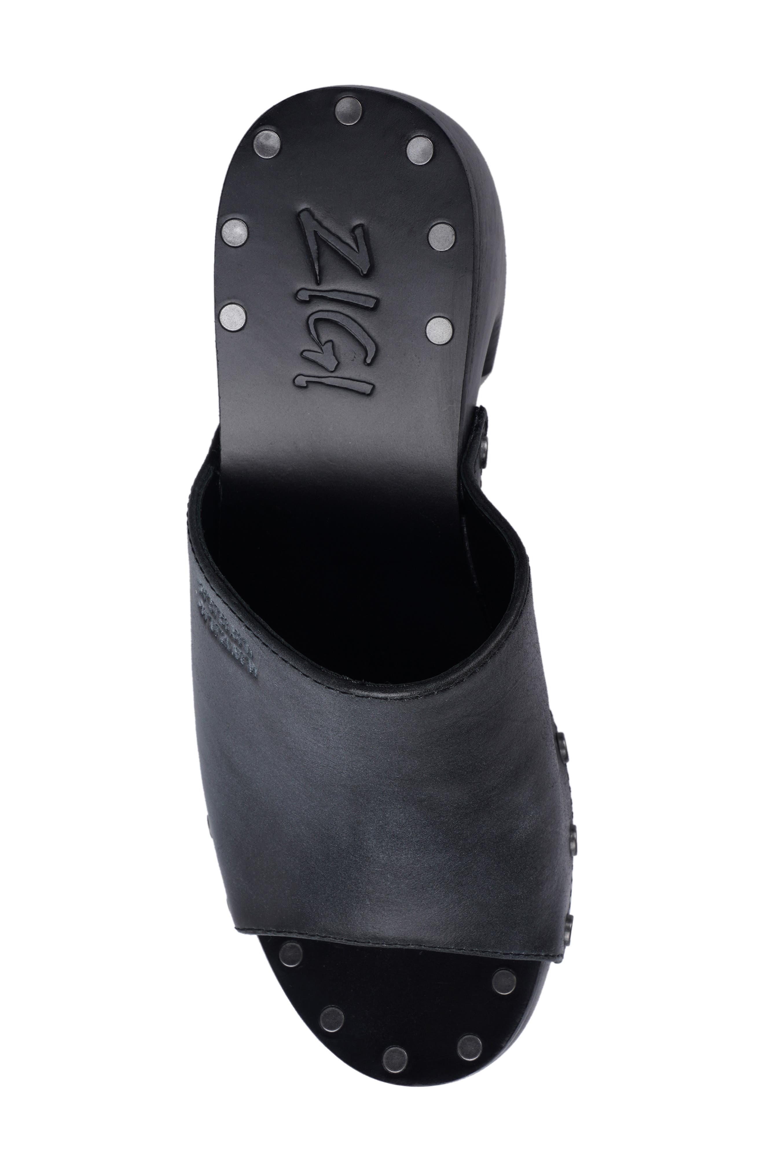ZIGI Xyla Platform Sandal, Alternate, color, Black