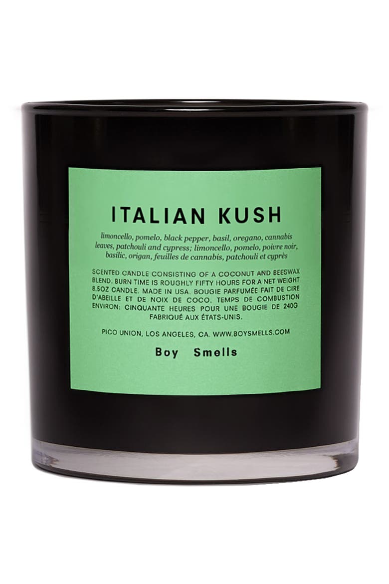 Italian Kush Scented Candle, Main, color, NO COLOR