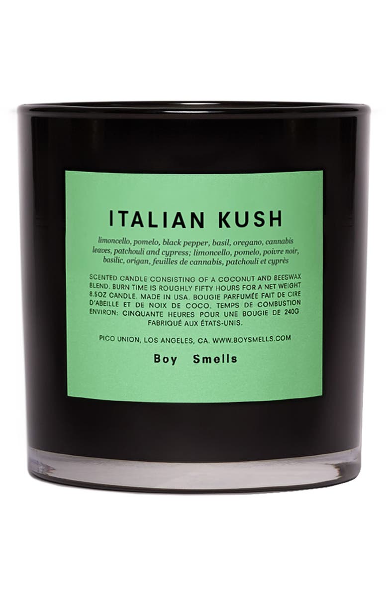 Boy Smells Italian Kush Scented Candle, Main, color, 